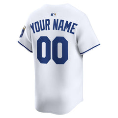 Kansas City Royals Home Limited Custom Jersey White