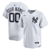New York Yankees Home Limited Custom Jersey White