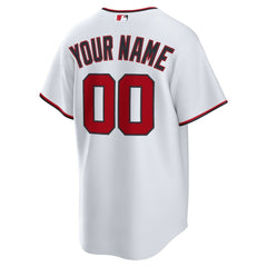 Washington Nationals Home Custom Replica Jersey White