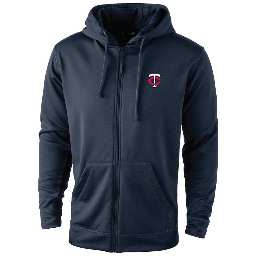 Minnesota Twins Dunbrooke Trophy Full-Zip Hoodie Navy