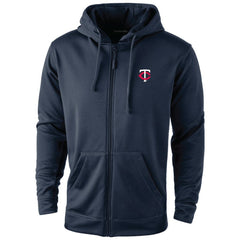 Minnesota Twins Dunbrooke Trophy Full-Zip Hoodie Navy