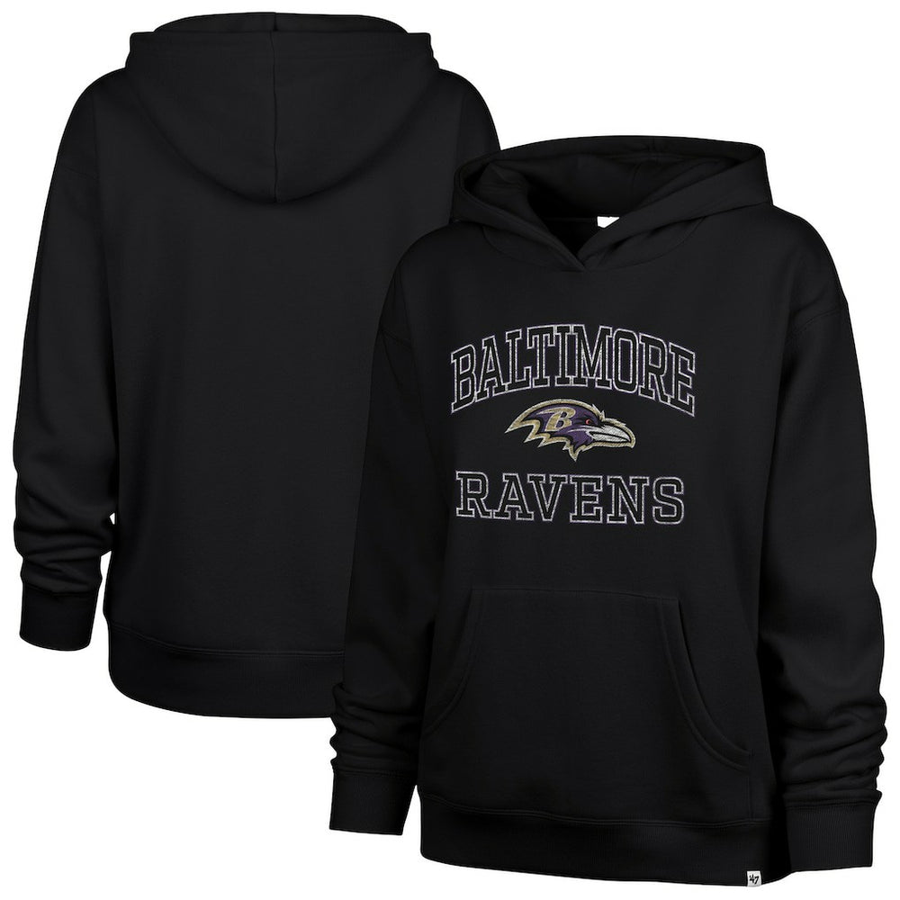 Baltimore Ravens '47 Women's Clarity Naomi Hoodie - Black online
