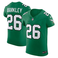 Saquon Barkley Philadelphia Eagles Alternate Vapor F.U.S.E. Elite Jersey - Kelly Green on sale