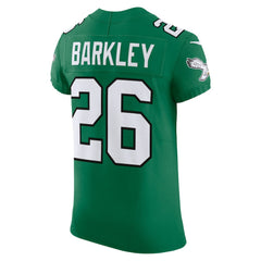 Saquon Barkley Philadelphia Eagles Alternate Vapor F.U.S.E. Elite Jersey - Kelly Green on sale