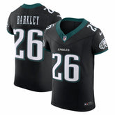 Saquon Barkley Philadelphia Eagles Alternate Vapor F.U.S.E. Elite Jersey - Black on sale