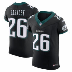 Saquon Barkley Philadelphia Eagles Alternate Vapor F.U.S.E. Elite Jersey - Black on sale