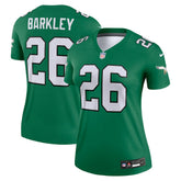 Saquon Barkley Philadelphia Eagles Women's Legend Player Performance Top - Kelly Green discount