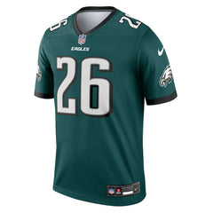 Saquon Barkley Philadelphia Eagles Legend Player Performance Top - Midnight Green for sale