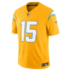 Ladd McConkey Los Angeles Chargers Alternate Charger Power Vapor F.U.S.E. Limited Jersey - Gold for sale