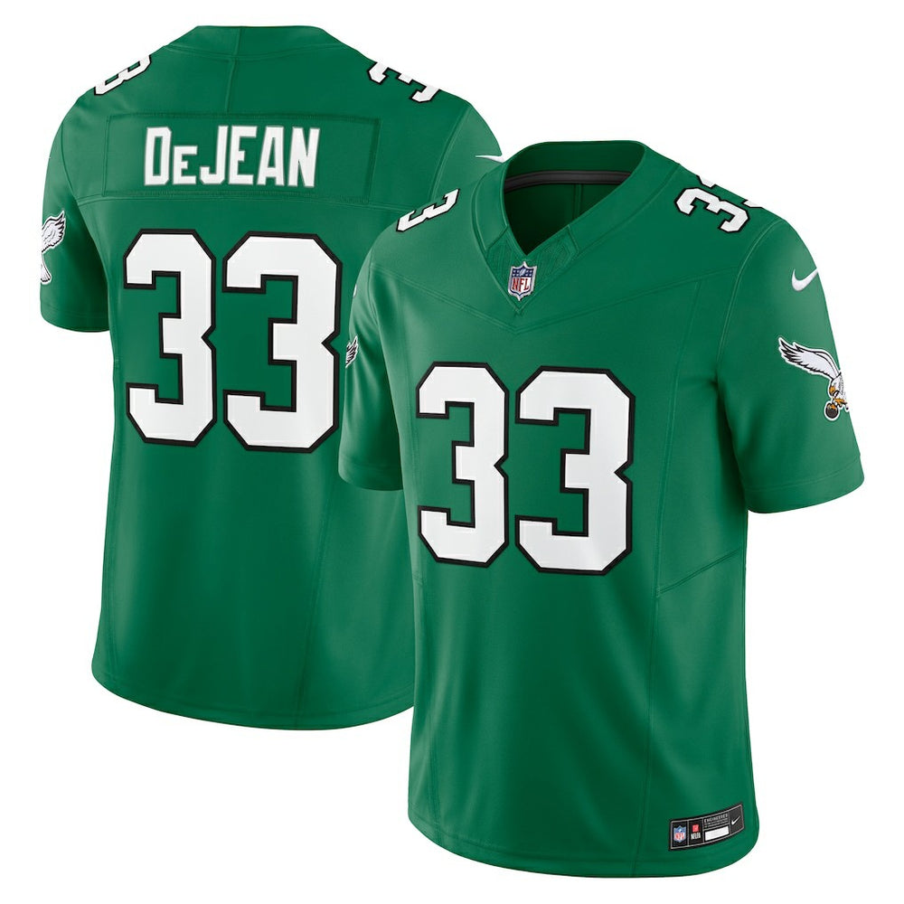 Cooper DeJean Philadelphia Eagles Alternate 2 Vapor F.U.S.E. Limited Jersey - Kelly Green sale