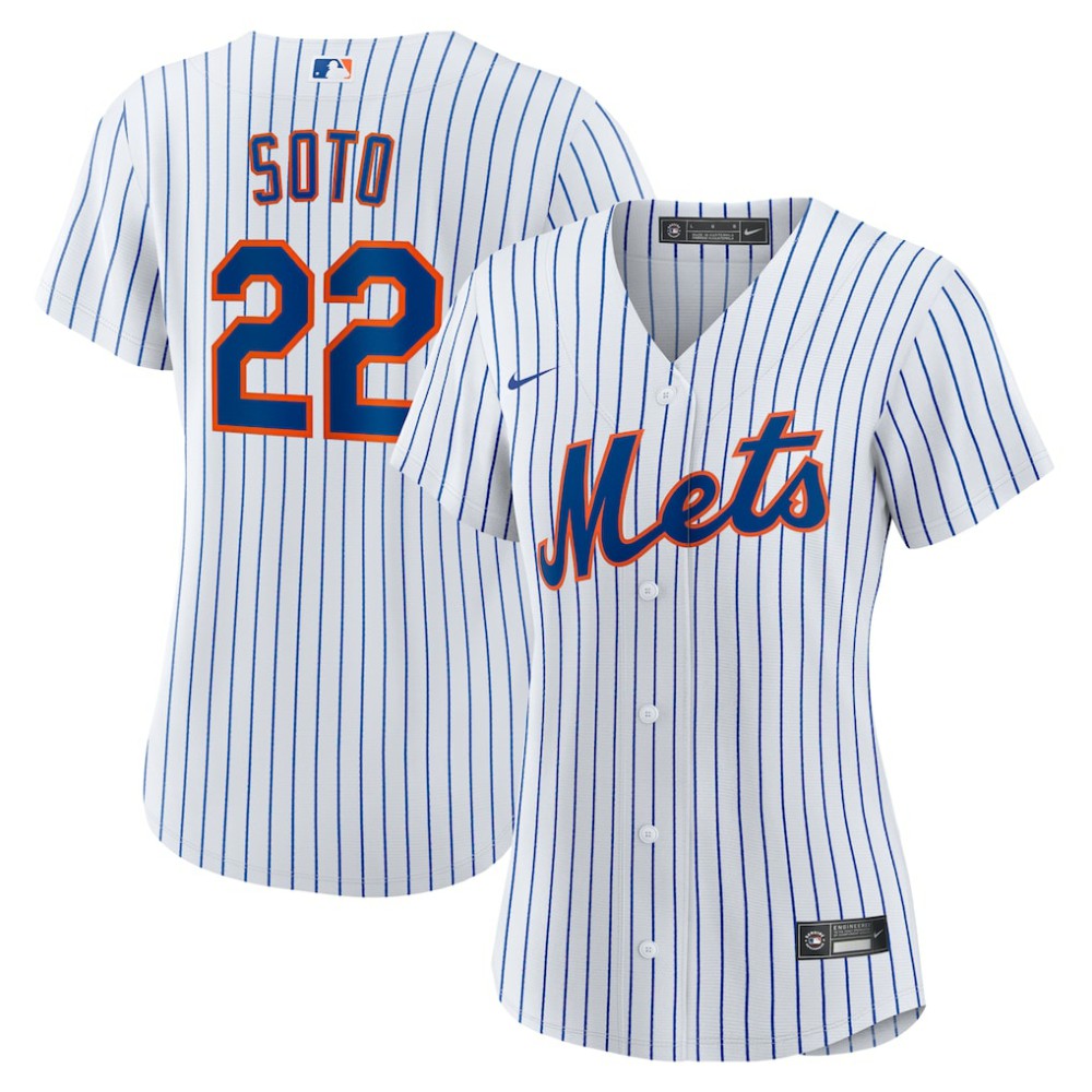 Juan Soto New York Mets Women's Home Replica Player Jersey White