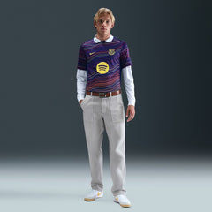 Barcelona Home 2025/26 Academy Pro Pre-Match Top - Navy online