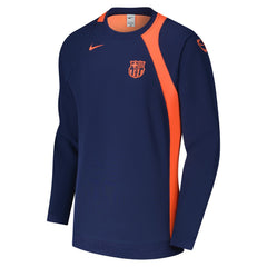 Barcelona Third 2025/26 T90 Pullover Sweatshirt - Navy for sale