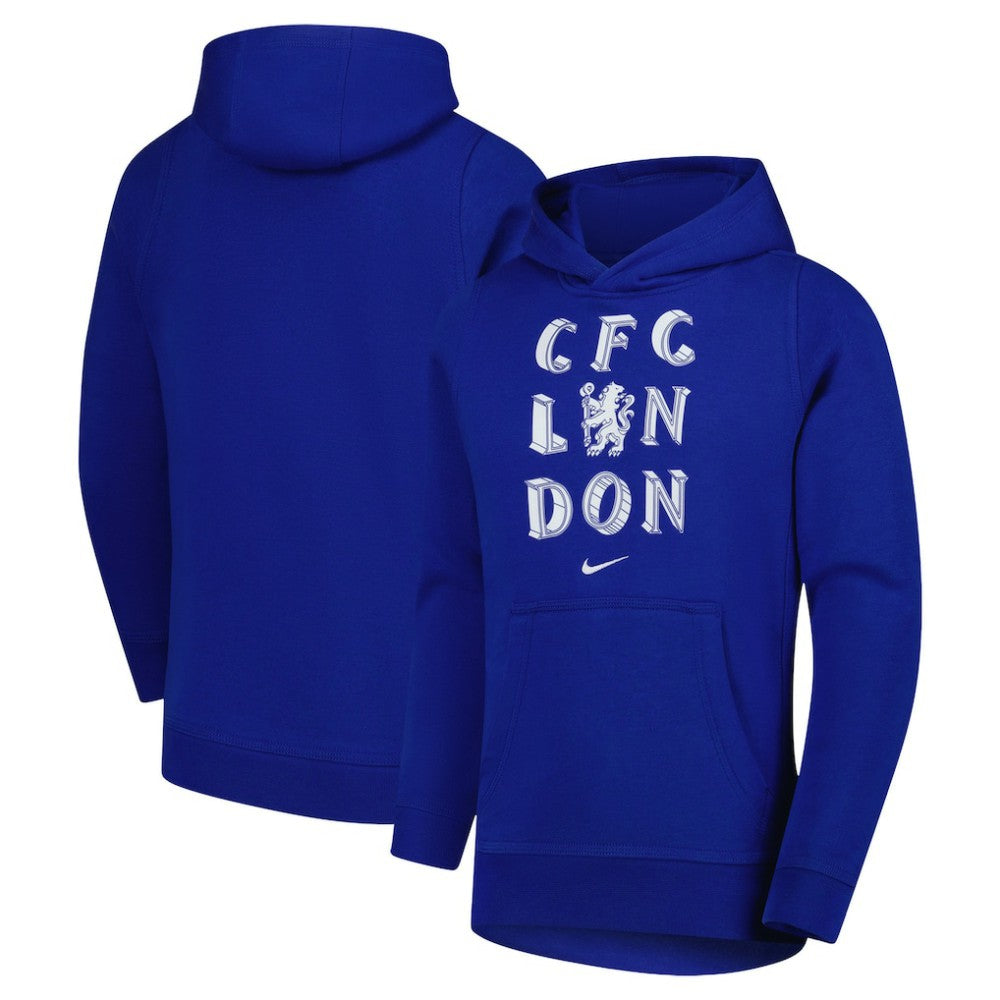 Chelsea Youth Club Hoodie - Blue on sale