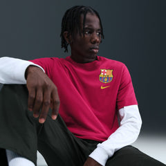 Barcelona Crest T-Shirt - Red on sale