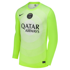 Paris Saint-Germain 2025/26 Third Goalkeeper Replica Long Sleeve Jersey - Neon Green for sale
