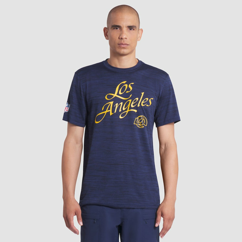 Los Angeles Rams 2025 Rivalries Collection Sideline Velocity Dri-FIT T-Shirt - Midnight Blue online