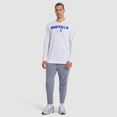 Buffalo Bills 2025 Rivalries Collection Sideline Legend Dri-FIT Long Sleeve T-Shirt - White discount