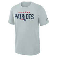 New England Patriots 2025 Rivalries Collection Slub Dri-FIT T-Shirt - Silver on sale