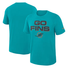 Miami Dolphins 2025 Rivalries Collection Slub Dri-FIT T-Shirt - Turbo Green cheap
