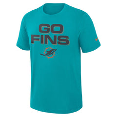 Miami Dolphins 2025 Rivalries Collection Slub Dri-FIT T-Shirt - Turbo Green cheap