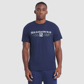 Seattle Seahawks 2025 Rivalries Collection Slub Dri-FIT T-Shirt - College Navy on sale