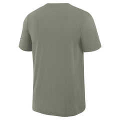 New York Jets 2025 Rivalries Collection Slub Dri-FIT T-Shirt - Dark Stucco on sale