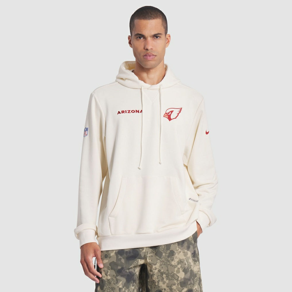 Arizona Cardinals 2025 Rivalries Collection Standard Issue Sideline Dri-FIT Hoodie - Natural sale