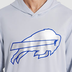 Buffalo Bills 2025 Rivalries Collection Sideline Dri-FIT Long Sleeve Hoodie T-Shirt - Silver outlet