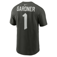 Ahmad Sauce Gardner New York Jets 2025 Rivalries Collection Player Name & Number T-Shirt - Gotham Green sale