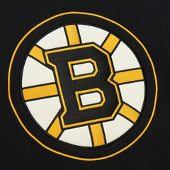 Boston Bruins Heritage Lace-Up Pullover Sweatshirt - Black Sweatshirts