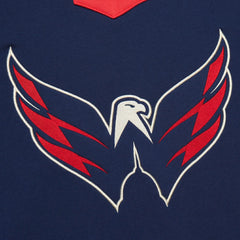Washington Capitals Heritage Lace-Up Pullover Sweatshirt - Navy Sweatshirts