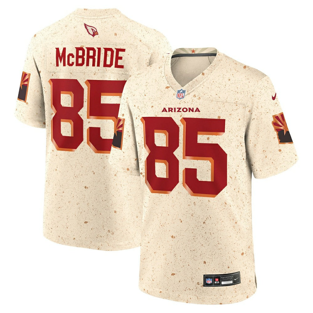 Trey McBride Arizona Cardinals 2025 Rivalries Collection Game Jersey - Natural discount