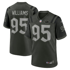 Quinnen Williams New York Jets 2025 Rivalries Collection Game Jersey - Gotham Green cheap