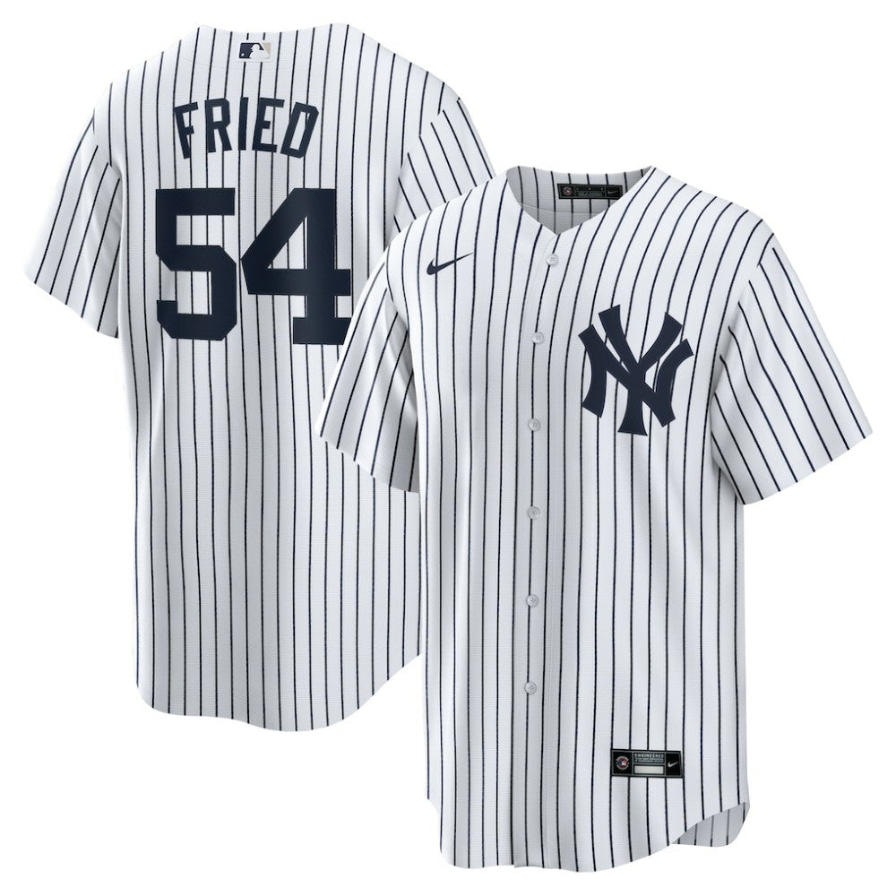 Max Fried New York Yankees Home Replica Player Jersey White