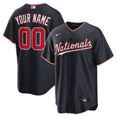 Washington Nationals Alternate Custom Replica Jersey Navy