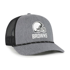 Cleveland Browns '47 Carbon Rope Trucker Adjustable Hat - Heather Charcoal sale