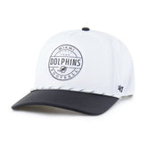 Miami Dolphins '47 Suburbia Hitch Two-Tone Adjustable Hat - White/Black online