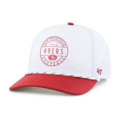 San Francisco 49ers '47 Suburbia Hitch Two-Tone Adjustable Hat - White/Scarlet cheap