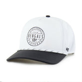 Cincinnati Bengals '47 Suburbia Hitch Two-Tone Adjustable Hat - White/Black cheap