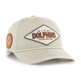Miami Dolphins '47 Cairn Hitch Adjustable Hat - Khaki outlet