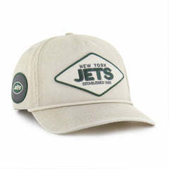 New York Jets '47 Cairn Hitch Adjustable Hat - Khaki for sale