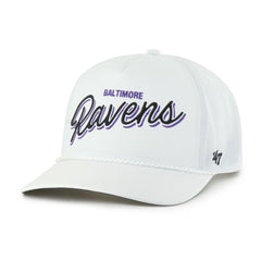 Baltimore Ravens '47 Brrr Fairway Hitch Adjustable Hat - White cheap