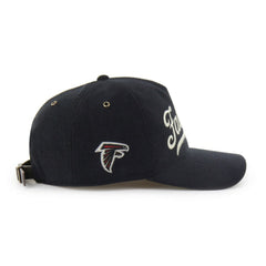 Atlanta Falcons '47 Golden Age Corduroy Hitch Adjustable Hat - Black for sale