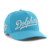 Miami Dolphins '47 Golden Age Corduroy Hitch Adjustable Hat - Aqua outlet