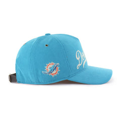 Miami Dolphins '47 Golden Age Corduroy Hitch Adjustable Hat - Aqua outlet
