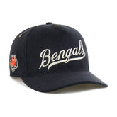 Cincinnati Bengals '47 Golden Age Corduroy Hitch Adjustable Hat - Black discount
