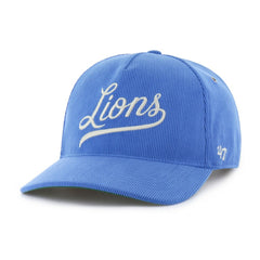 Detroit Lions '47 Golden Age Corduroy Hitch Adjustable Hat - Blue for sale