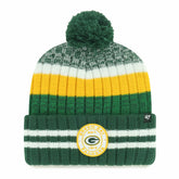 Green Bay Packers '47 Quiver Cuffed Knit Hat with Pom discount