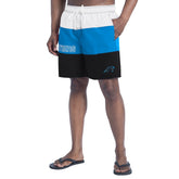 Carolina Panthers G-III Sports by Carl Banks Sunrise Volley Swim Shorts - Black/Blue online
